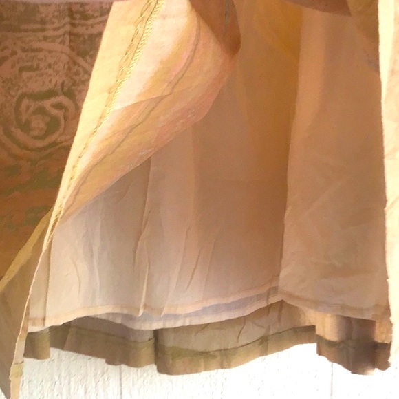 Vintage boho pleated skirt & button down shirt - Picture 6 of 16